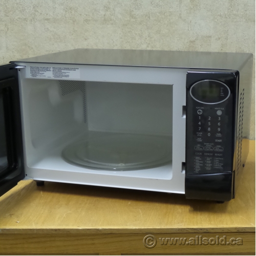 Sharp Carousel Black 1.2 cu ft 1100W Microwave Oven Allsold.ca Buy